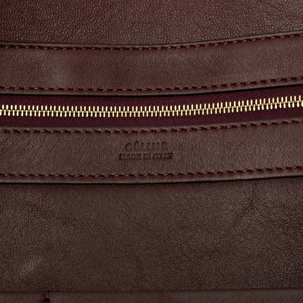Pre-Loved Celine Large Bicolor Suede and Calfskin Phantom Cabas Tote - Picture 5 of 8